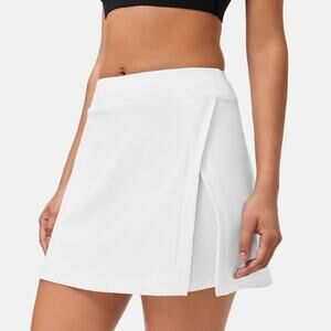 Outdoor Voices White Built-In Shorts Sporty Activewear Court Skirt SIZE MED